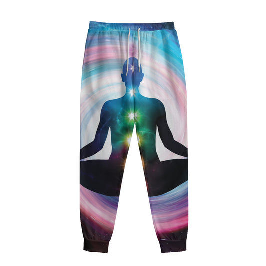 Chakras Of The Universe Print Sweatpants