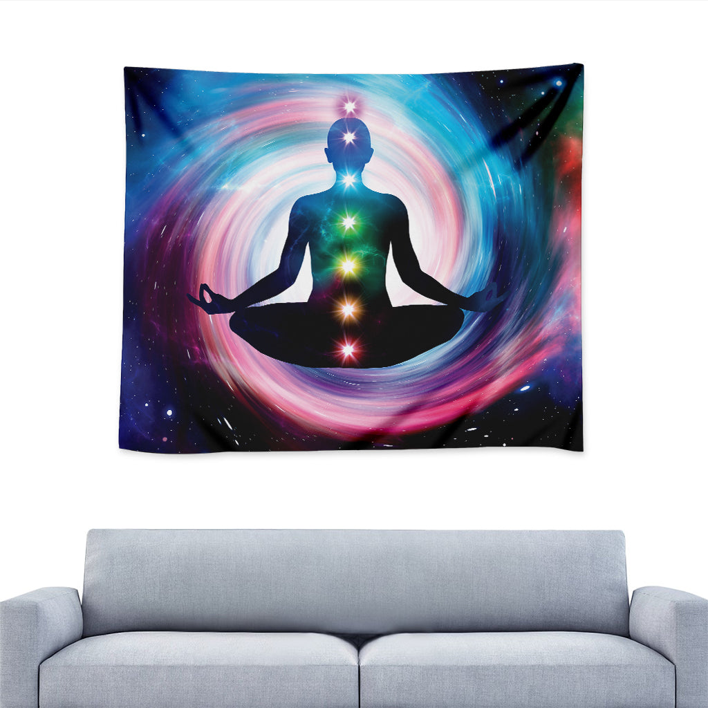 Chakras Of The Universe Print Tapestry