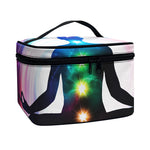 Chakras Of The Universe Print Travel Makeup Bag