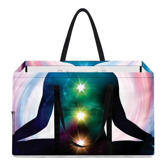 Chakras Of The Universe Print Utility Tote Bag