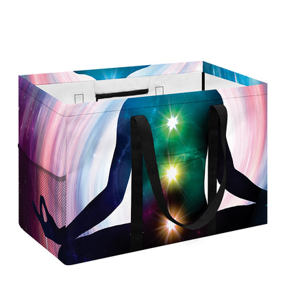 Chakras Of The Universe Print Utility Tote Bag