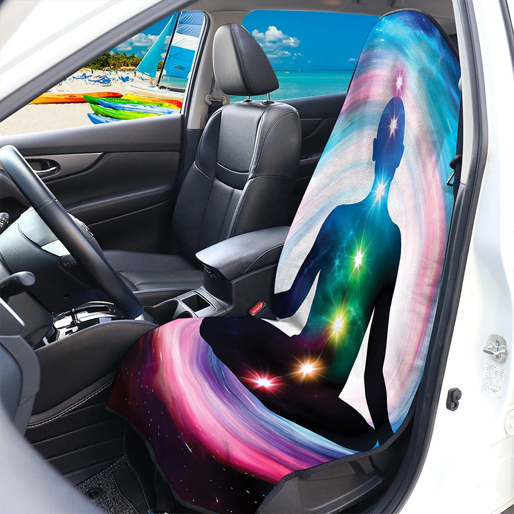 Chakras Of The Universe Print Waterproof Car Seat Cover