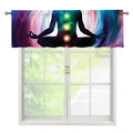 Chakras Of The Universe Print Window Valance