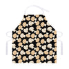 Champignon Mushroom Pattern Print Adjustable Apron