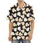 Champignon Mushroom Pattern Print Aloha Shirt