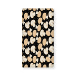 Champignon Mushroom Pattern Print Baby Crib Sheet