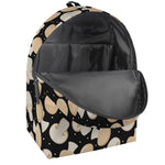 Champignon Mushroom Pattern Print Backpack