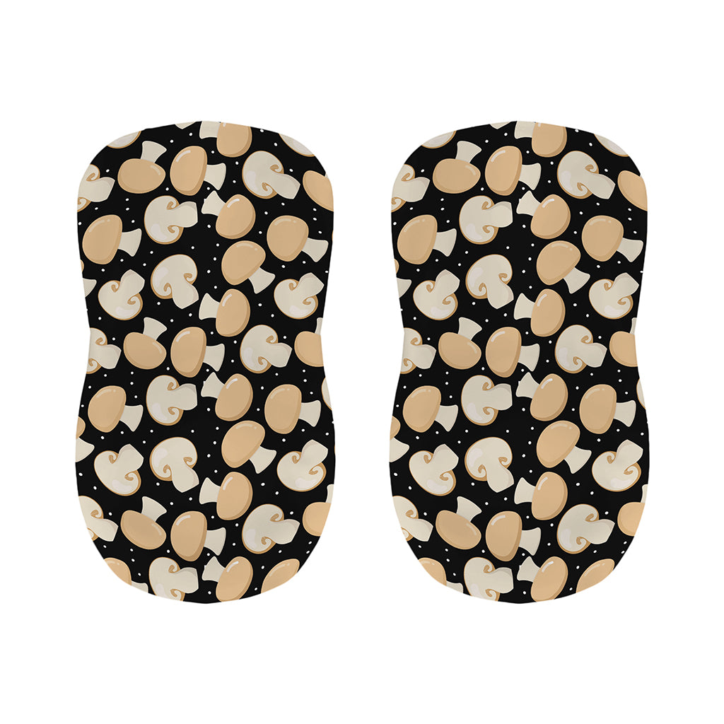Champignon Mushroom Pattern Print Bar Stool Covers