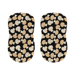 Champignon Mushroom Pattern Print Bar Stool Covers