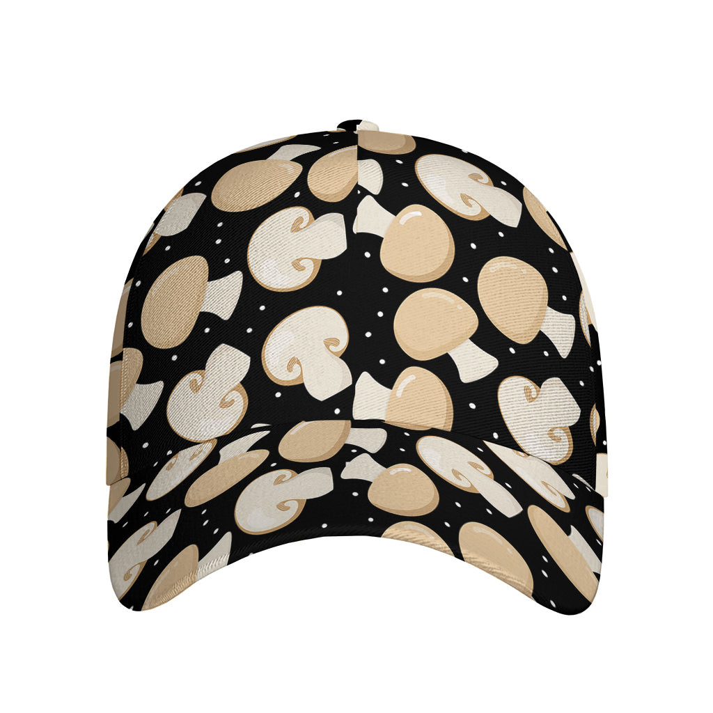 Champignon Mushroom Pattern Print Baseball Cap