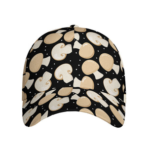 Champignon Mushroom Pattern Print Baseball Cap