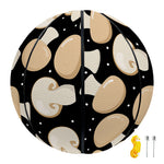 Champignon Mushroom Pattern Print Basketball
