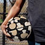 Champignon Mushroom Pattern Print Basketball