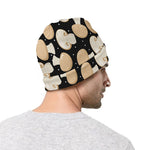 Champignon Mushroom Pattern Print Beanie