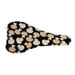 Champignon Mushroom Pattern Print Bicycle Seat Cover