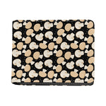 Champignon Mushroom Pattern Print Bifold Wallet