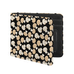 Champignon Mushroom Pattern Print Bifold Wallet