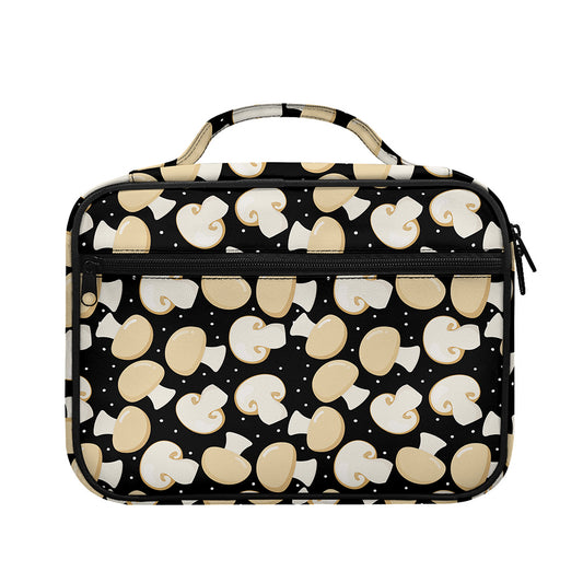 Champignon Mushroom Pattern Print Briefcase Bible Bag