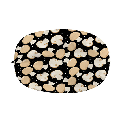Champignon Mushroom Pattern Print Car Side Mirror Covers