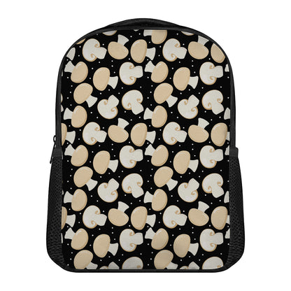 Champignon Mushroom Pattern Print Casual Backpack
