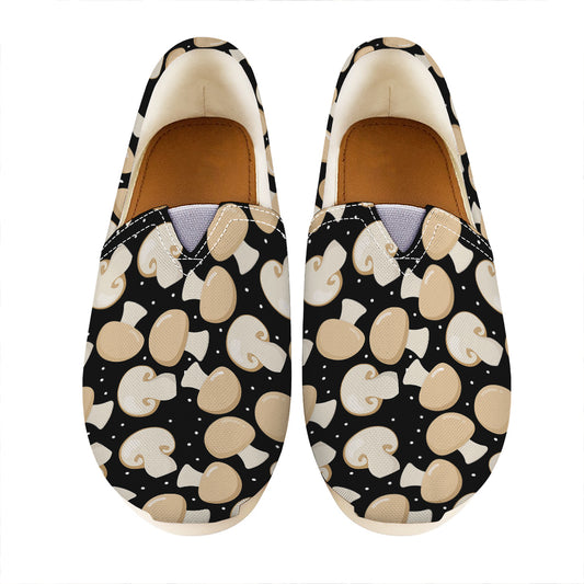 Champignon Mushroom Pattern Print Casual Shoes