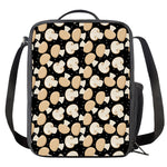 Champignon Mushroom Pattern Print Crossbody Lunch Bag