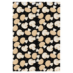 Champignon Mushroom Pattern Print Curtain