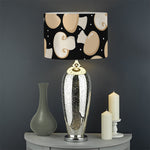 Champignon Mushroom Pattern Print Drum Lamp Shade