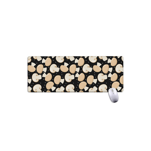 Champignon Mushroom Pattern Print Extended Mouse Pad
