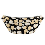 Champignon Mushroom Pattern Print Fanny Pack