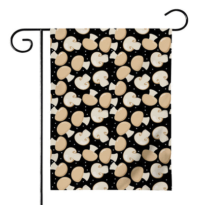 Champignon Mushroom Pattern Print House Flag
