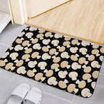 Champignon Mushroom Pattern Print Indoor Door Mat