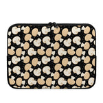 Champignon Mushroom Pattern Print Laptop Sleeve