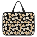 Champignon Mushroom Pattern Print Laptop Sleeve With Handle