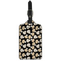 Champignon Mushroom Pattern Print Luggage Tag