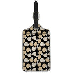 Champignon Mushroom Pattern Print Luggage Tag