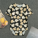 Champignon Mushroom Pattern Print Men's Bodysuit