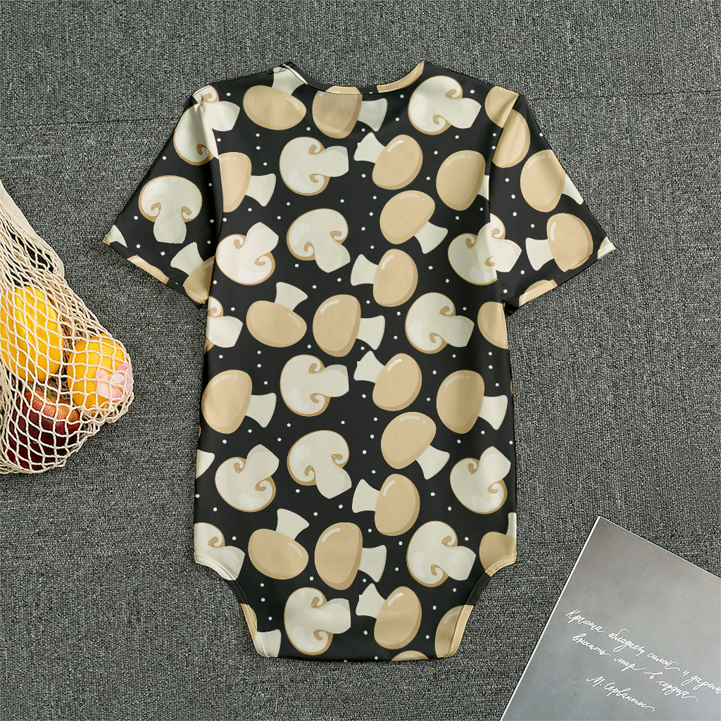 Champignon Mushroom Pattern Print Men's Bodysuit