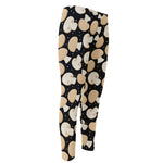 Champignon Mushroom Pattern Print Men's Compression Pants