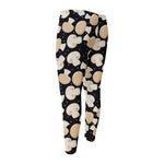 Champignon Mushroom Pattern Print Men's Compression Pants