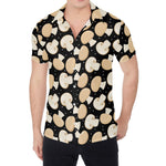 Champignon Mushroom Pattern Print Men's Shirt