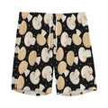 Champignon Mushroom Pattern Print Men's Athletic Shorts