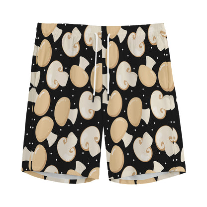 Champignon Mushroom Pattern Print Men's Sports Shorts