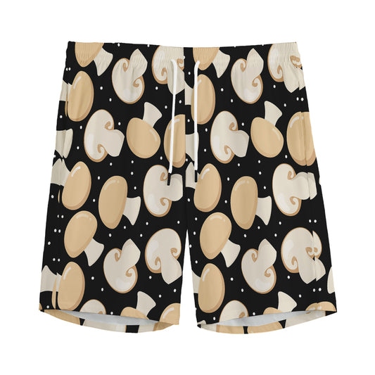 Champignon Mushroom Pattern Print Men's Sports Shorts