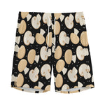 Champignon Mushroom Pattern Print Men's Sports Shorts