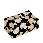 Champignon Mushroom Pattern Print Rectangle Tissue Box Cover
