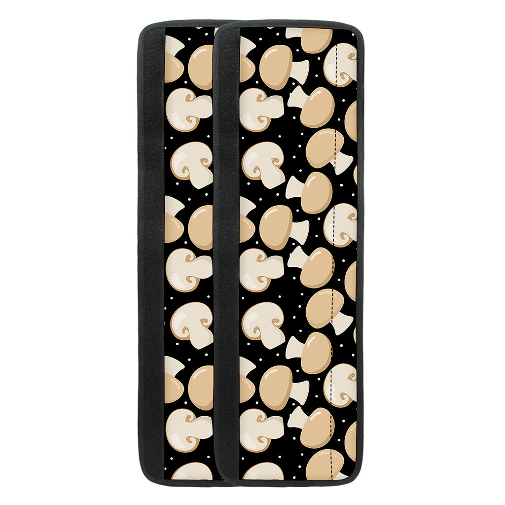 Champignon Mushroom Pattern Print Refrigerator Handle Covers