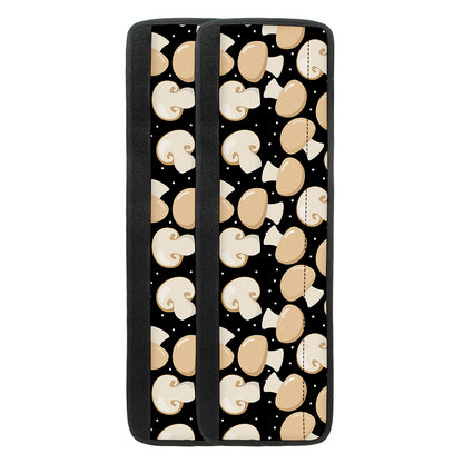Champignon Mushroom Pattern Print Refrigerator Handle Covers