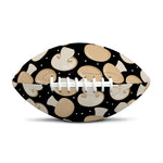 Champignon Mushroom Pattern Print Rugby Ball