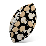 Champignon Mushroom Pattern Print Rugby Ball